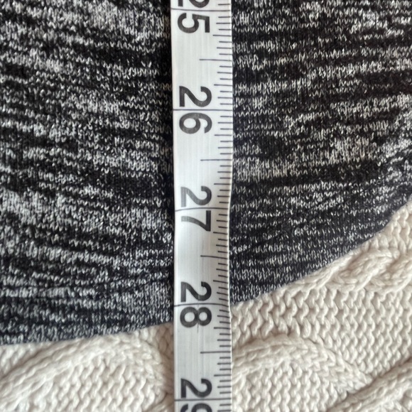 APT. 9 Black & Charcoal Long Sleeve Tee Wom size Large - Picture 7 of 10